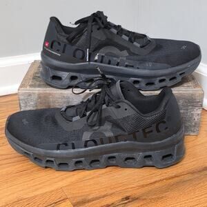 On Cloud CloudTec Running Shoes All Black Men's Size US 8.5 EU 42